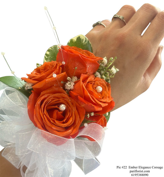 Pic #22  Ember Elegance Corsage