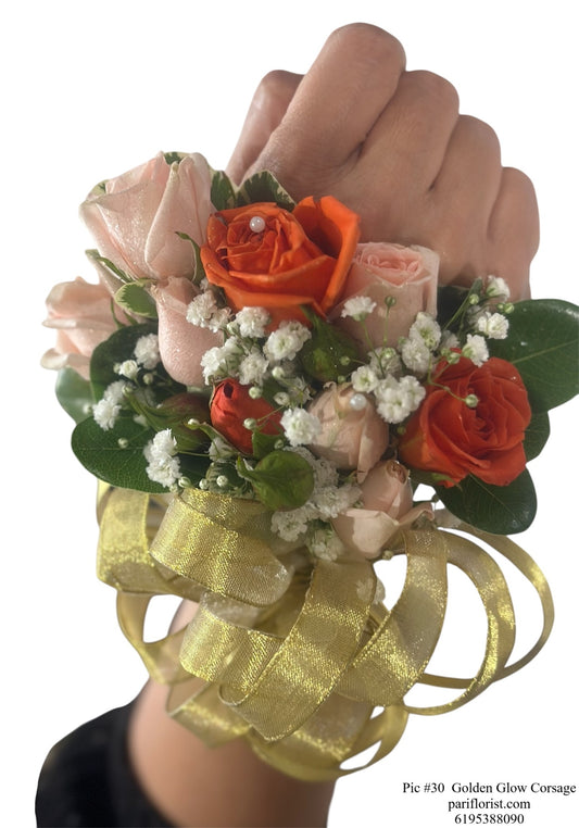 Pic #30  Golden Glow Corsage