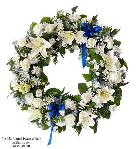 Pic #52 Eternal Peace Wreath
