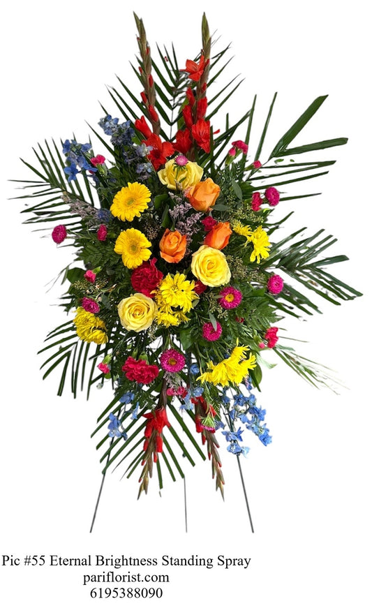 Pic #55 Eternal Brightness Standing Spray