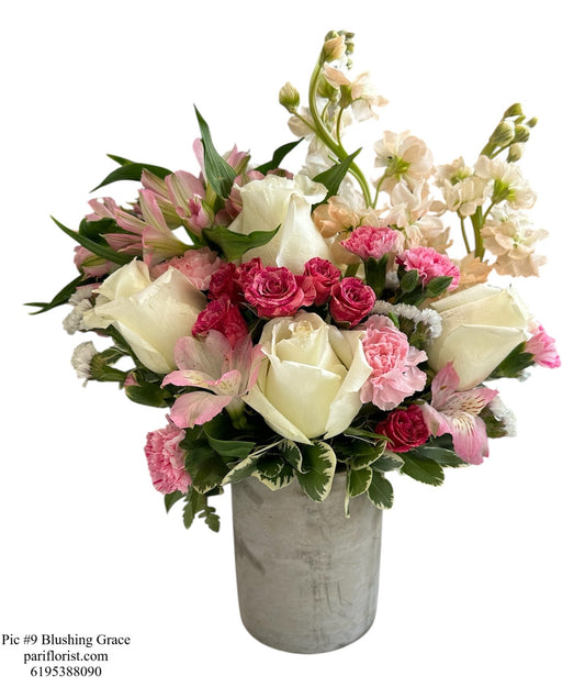 Fig #9  Blushing Grace