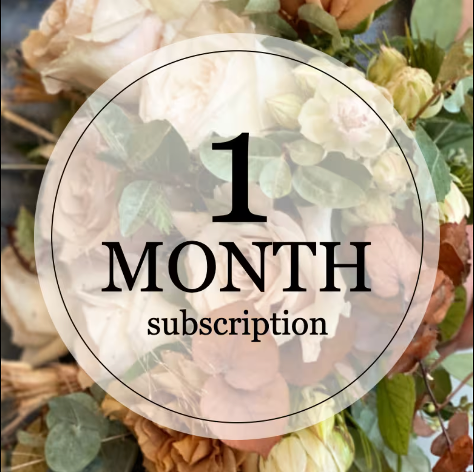 "Bi-Weekly Floral Delight– Custom Blooms Every Two Weeks (1 Month)