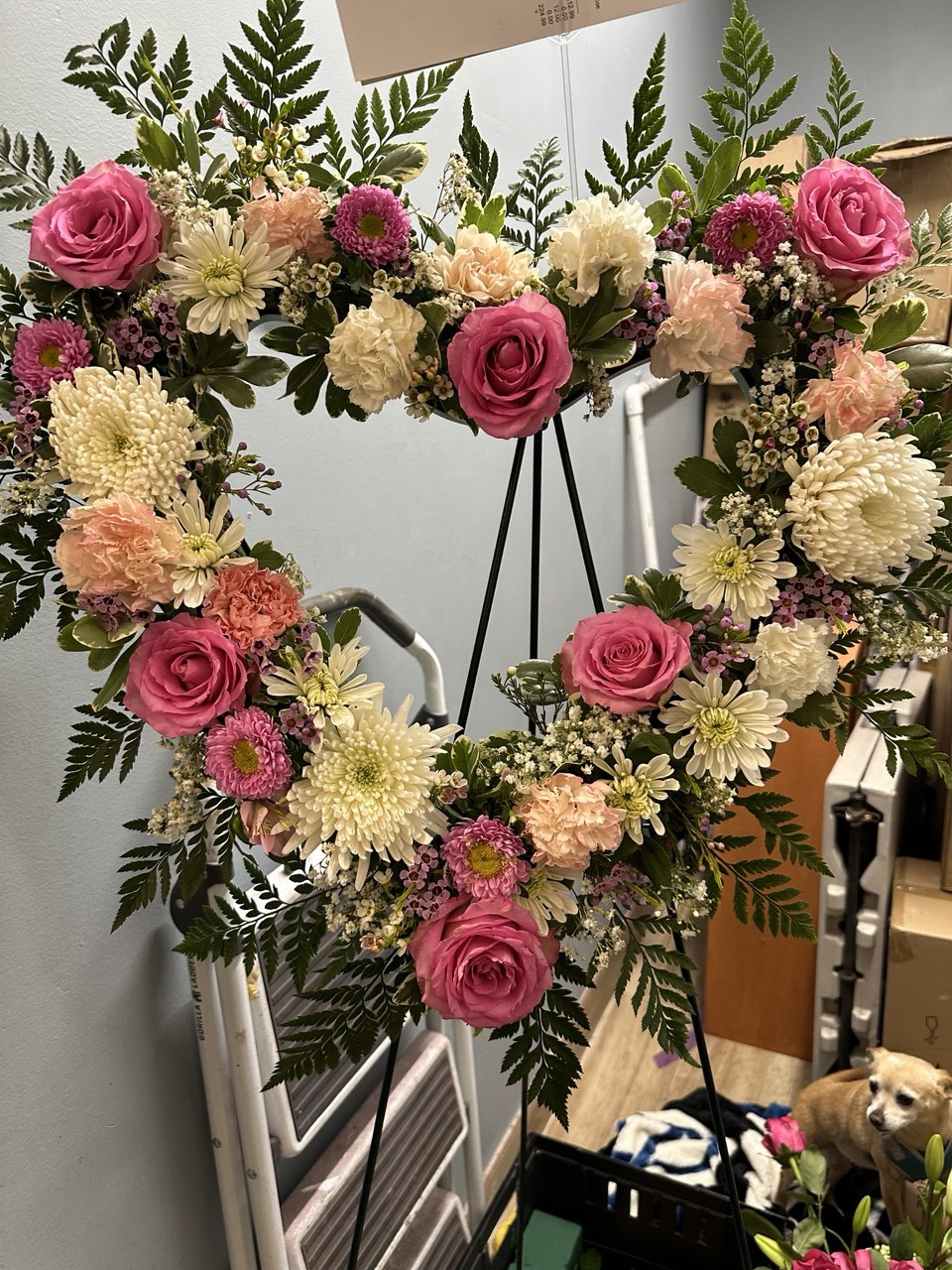 Heartfelt Sympathy Wreath