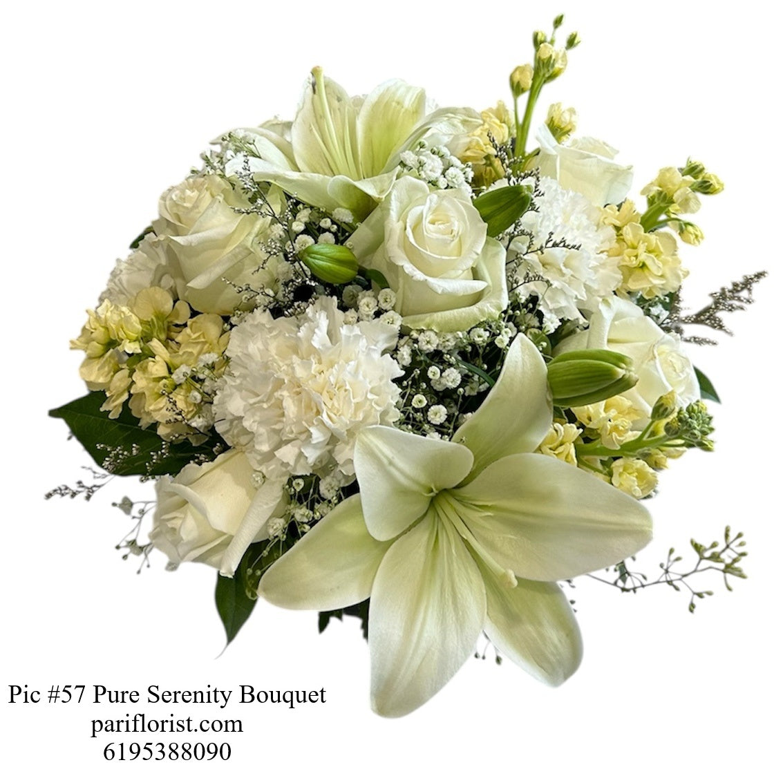 Pic #57 Pure Serenity Bouquet