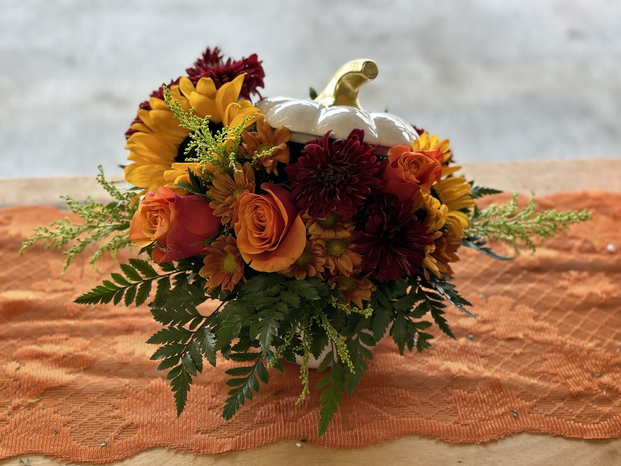 Autumn Harvest Centerpiece 🍂